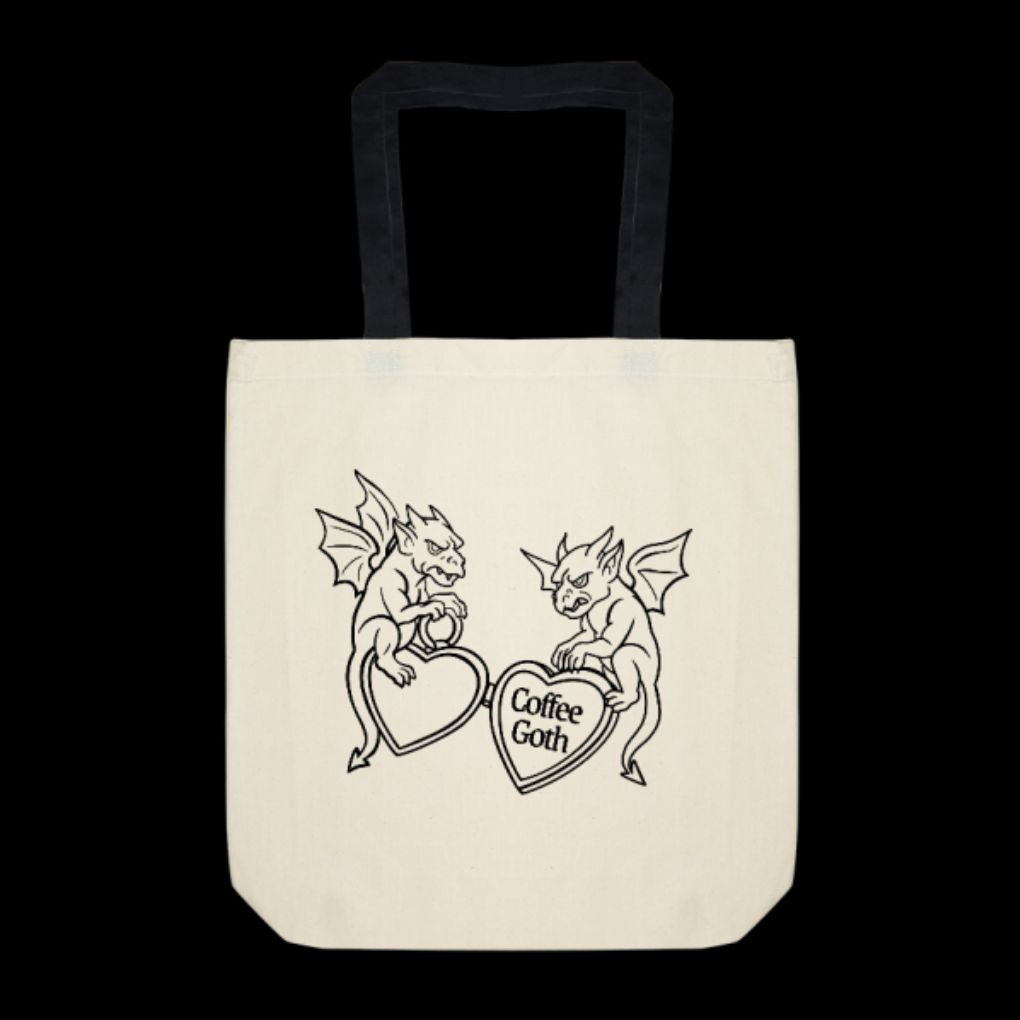 Coffee Goth Gargoyle Tote