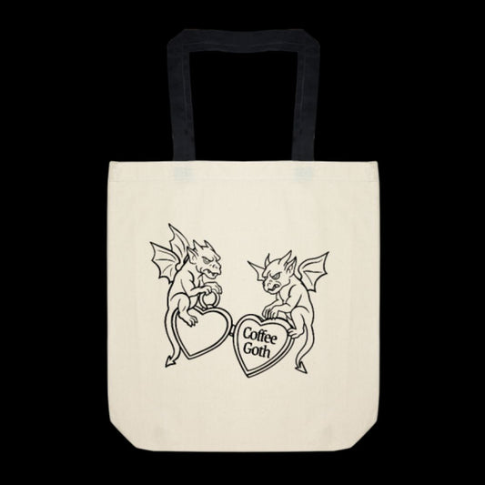 Coffee Goth Gargoyle Tote